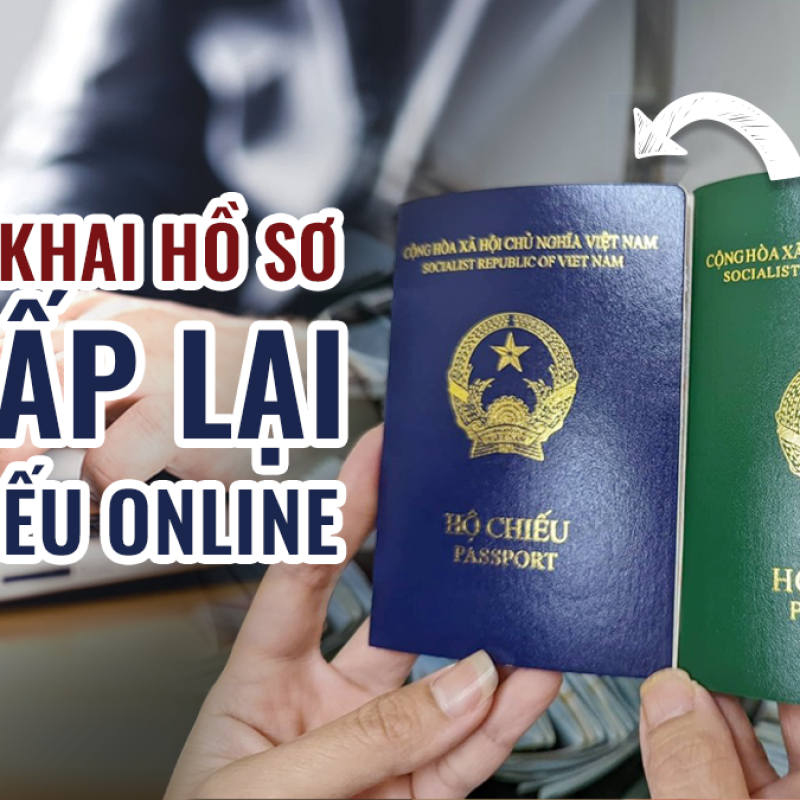 Kê khai hồ sơ cấp lại hộ chiếu online