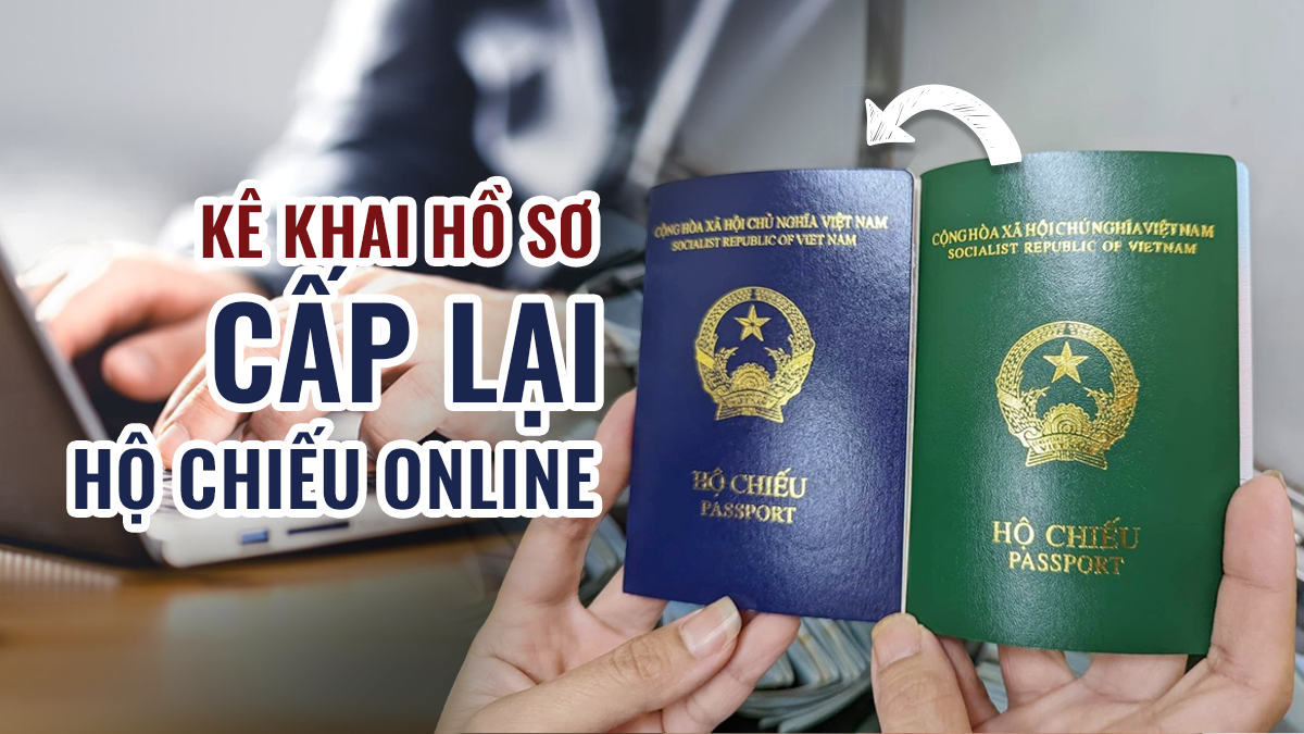 Kê khai hồ sơ cấp lại hộ chiếu online